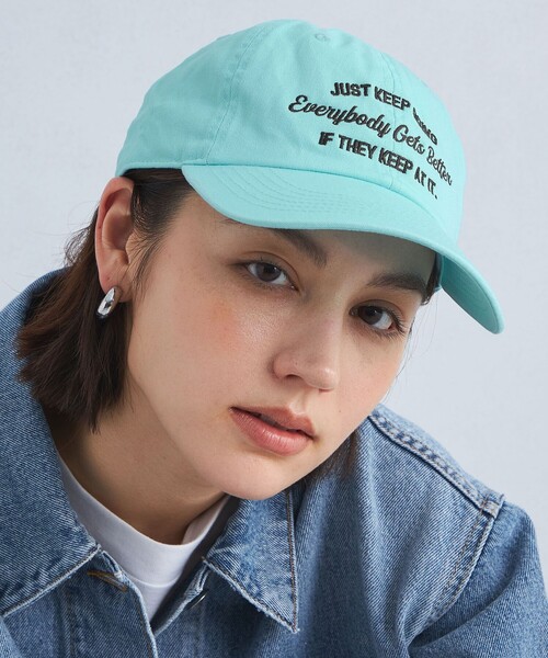 キャップ 帽子 メッセージ ロゴキャップ / CAP レディース | green label relaxing | 12