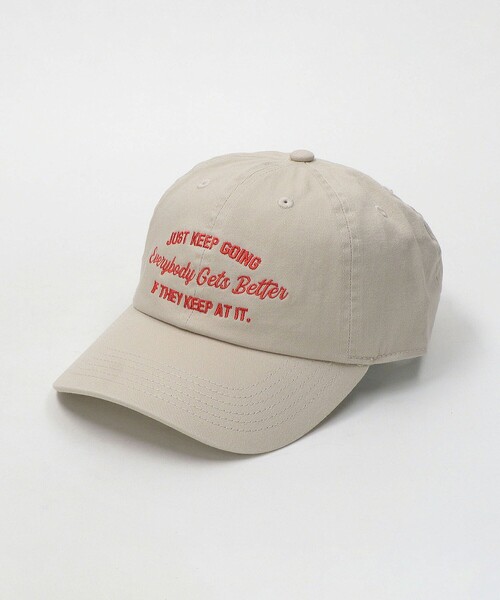 キャップ 帽子 メッセージ ロゴキャップ / CAP レディース | green label relaxing | 13