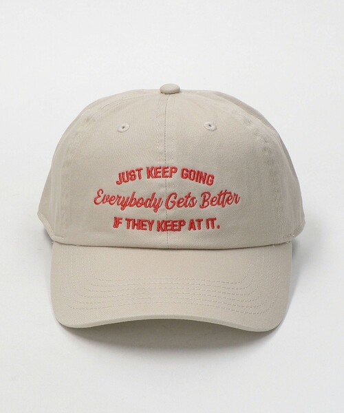 キャップ 帽子 メッセージ ロゴキャップ / CAP レディース | green label relaxing | 14