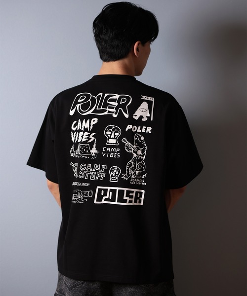 POLeR（ポーラー） tシャツ 「ムラサキスポーツ限定」POLER/ポーラー