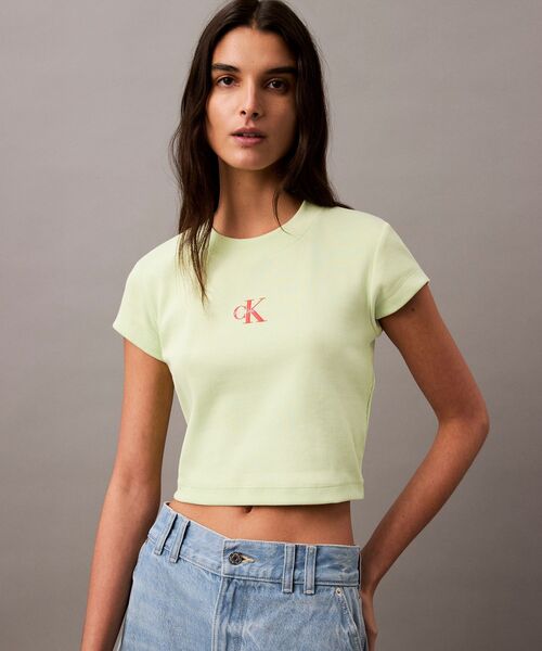 Calvin Klein（カルバン・クライン） tシャツ モノグラム ベイビーT