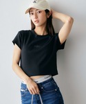 tシャツ 半袖 モノグラム ベイビーTシャツ ...の詳細画像4