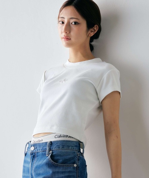 Calvin Klein（カルバン・クライン） tシャツ モノグラム ベイビーT