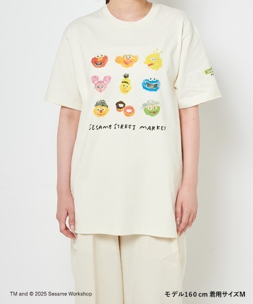 SESAME STREET tシャツ 「ヒラノトシユキ」「UNISEX」オリジナル