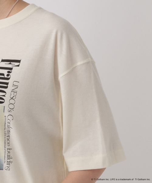 A part by tシャツ 「別注」LIFEフォトルーズTEE レディース