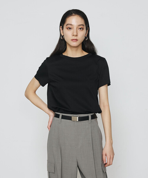 tシャツ アルビ二スタスムース強シルケット プルオーバー/半袖 レディース