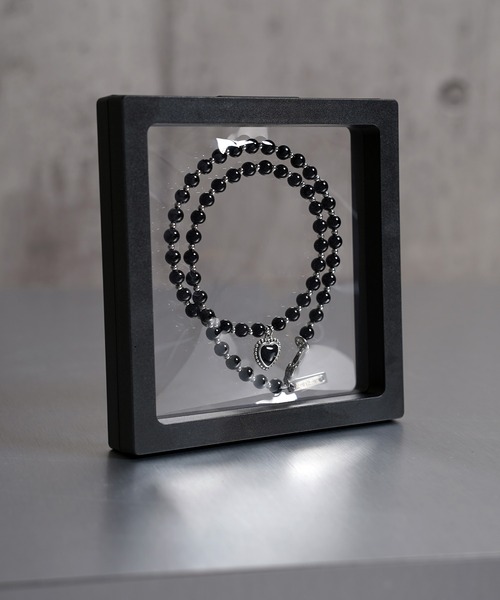 ネックレス 「ZOZOTOWN限定」ブラックオニキス SILVER925 ハート