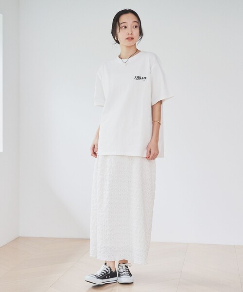 本日13日で出品終了⭐︎SACRA プリーツスカート アイボリー 38 美品】SACRA シンセティックレザー プリーツスカート 38