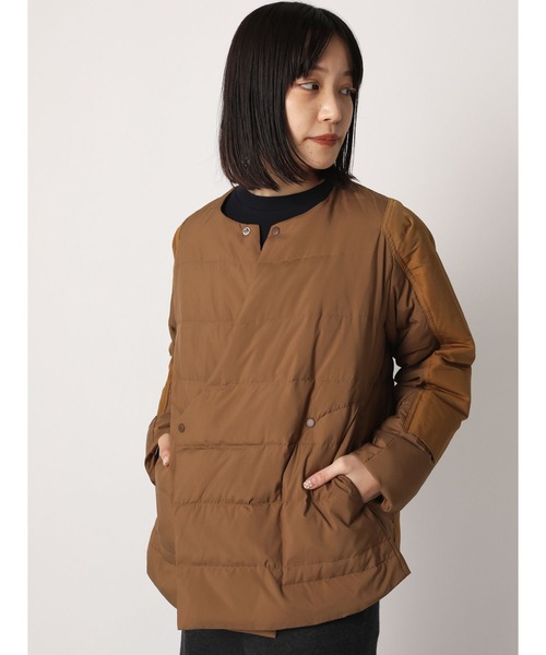 「ZUCCa」 ダウンジャケット M size ブラウン レディース_画像2