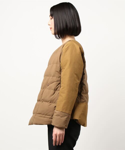 「ZUCCa」 ダウンジャケット M size ブラウン レディース_画像4