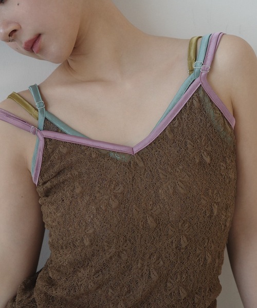 igi キャミソール SHEER LACE CAMISOLE / シアーレースキャミソール