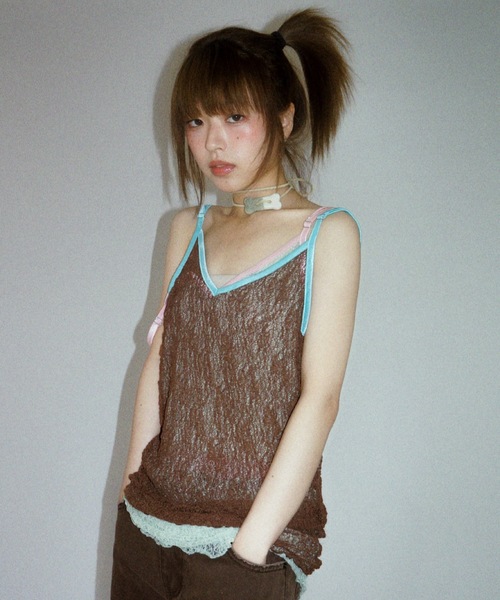 igi キャミソール SHEER LACE CAMISOLE / シアーレース