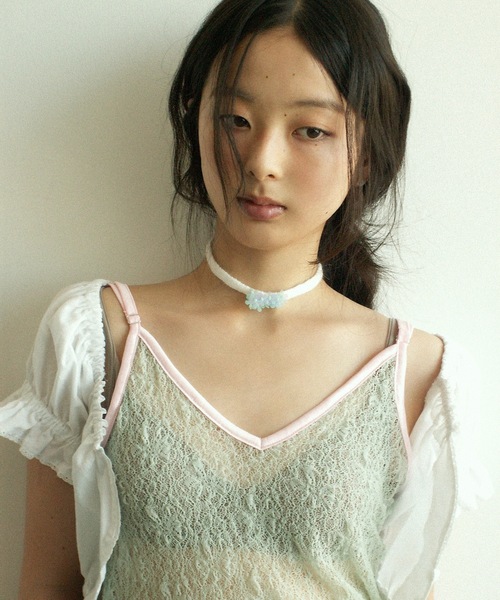 igi キャミソール SHEER LACE CAMISOLE / シアーレースキャミソール