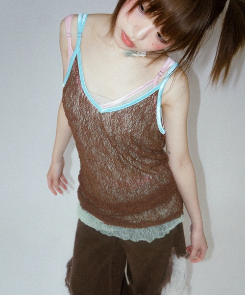 igi キャミソール SHEER LACE CAMISOLE / シアーレース