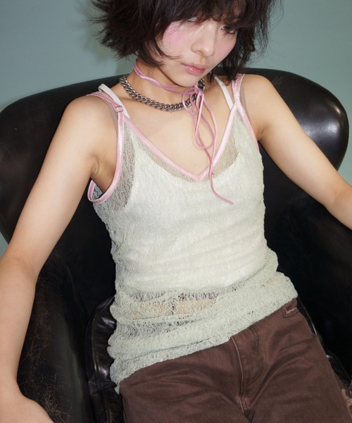 igi キャミソール SHEER LACE CAMISOLE / シアーレース