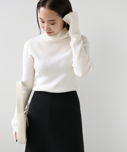 Deuxieme Classe（ドゥーズィエムクラス） タートルネックニット FREE