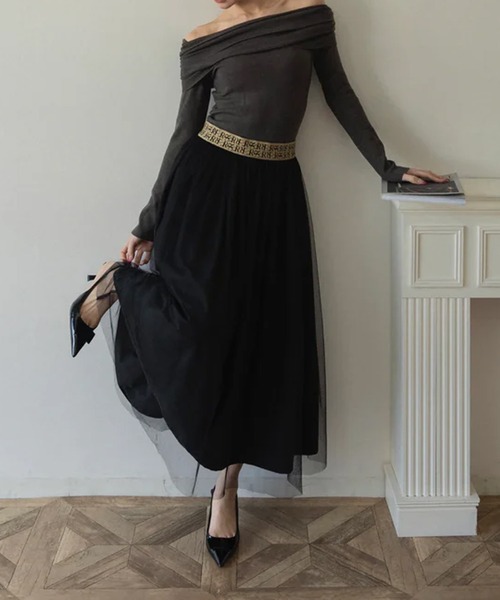 RANCLIC スカート Slit cargo trench skirt – RANCLIC