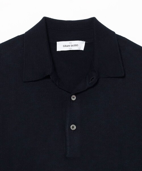 Brilla per il gusto ポロシャツ GRAN SASSO / ウール 12ゲージ