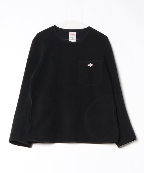 Danton（ダントン） スウェットカットソー 40 ブラック メンズ