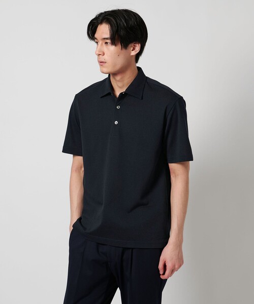 UNITED ARROWS ポロシャツ カノコ ワンピースカラー COMFORT