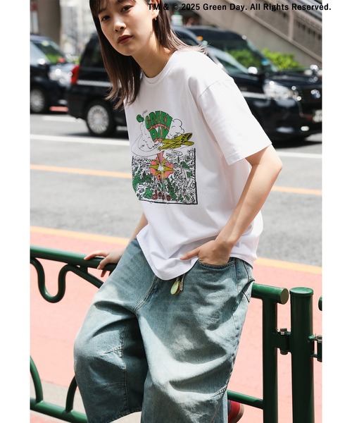 GREEN DAY dookie Tシャツ 90s Lサイズ グレー GOOD ROCK SPEED tシャツ 「別注」GOOD / GREEN DAY Dookie