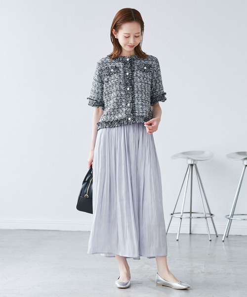 Rioponさま専用 JAYRO｜プリーツパール付きワンピース | Rakuten Fashion(楽天
