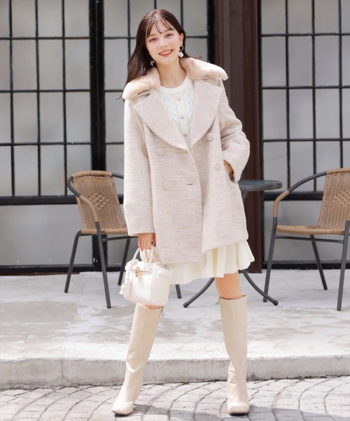 WILLSELECTION（ウィルセレクション） ニットワンピース MEDIUM ピンク