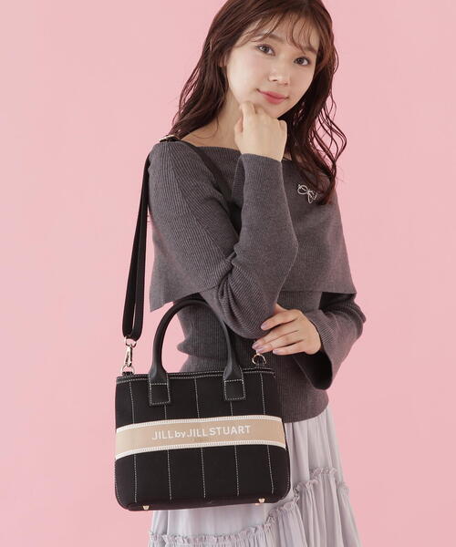 JILL by STUART 「JILL STUART」 2WAYバッグ FREE ブラック