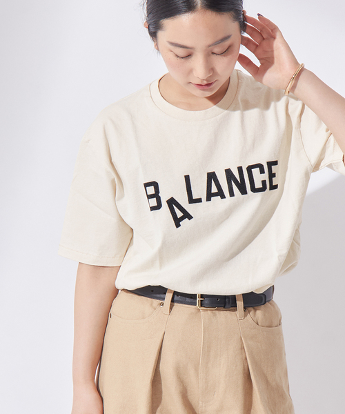 tシャツ 「追加2」「別注」「MIXTA/ミクスタ」BALANCE CREW T-SHIRTS：Tシャツ レディース