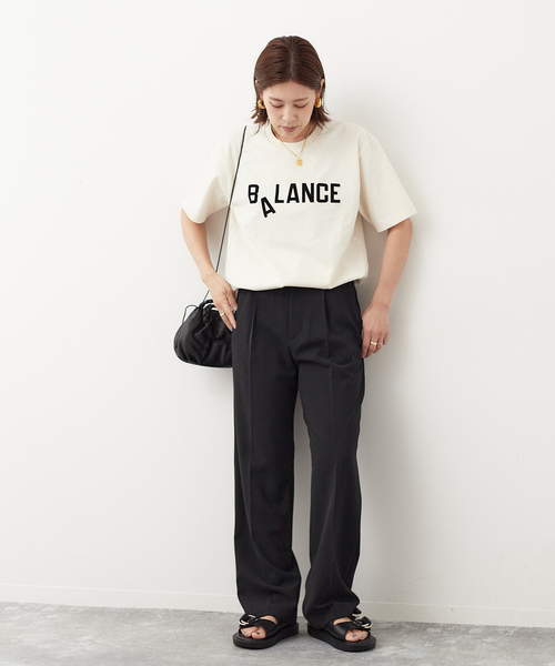 tシャツ 「追加2」「別注」「MIXTA/ミクスタ」BALANCE CREW T-SHIRTS：Tシャツ レディース MIXTA tシャツ 「追加2」「別注」「MIXTA/ミクスタ」BALANCE