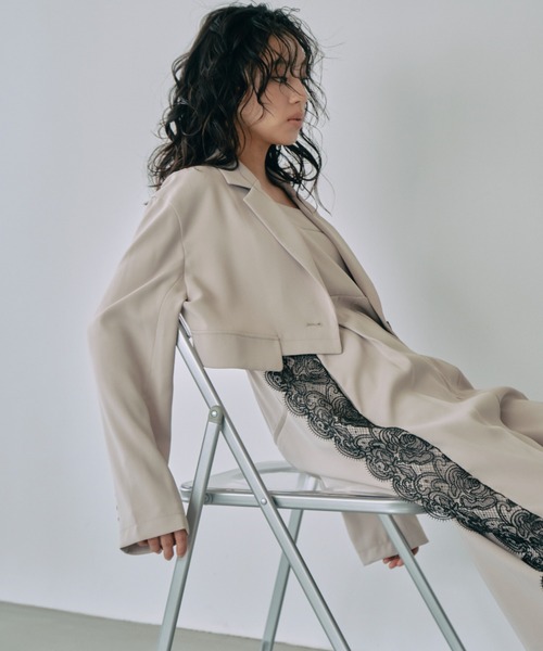 ＊美品＊ANDRESD side lace all in one dress ANDRESD パンツドレス 「2点セットアイテム」サイドレース