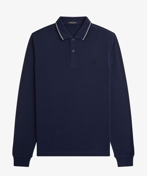FRED PERRY 「FRED PERRY」 長袖ポロシャツ L ブラック系その他