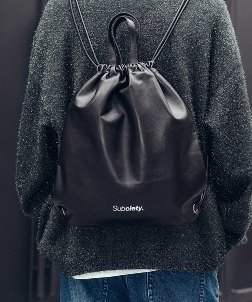 Subciety（サブサエティ） デイバック リュック Sheep leather