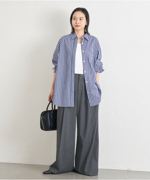 ブラウス シャツ コンパクトコットン べーシックシャツ レディース JOURNAL STANDARD ブラウス シャツ コンパクトコットン べ