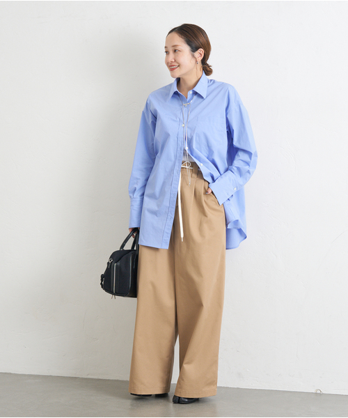 ブラウス シャツ コンパクトコットン べーシックシャツ レディース JOURNAL STANDARD ブラウス シャツ コンパクトコットン べ