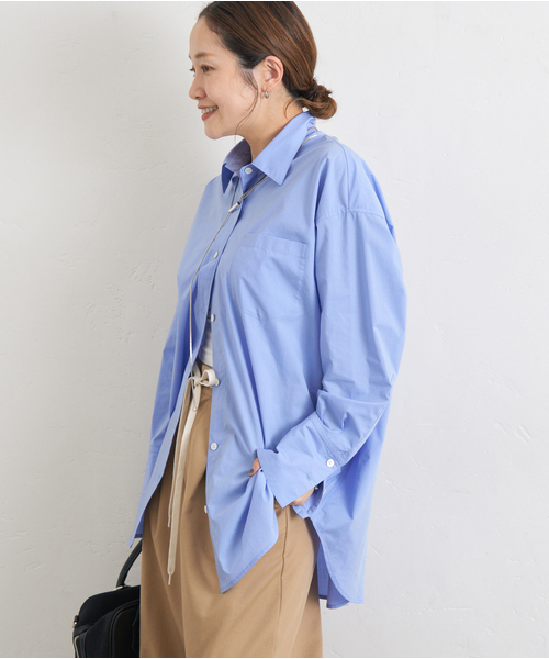 ブラウス シャツ コンパクトコットン べーシックシャツ レディース JOURNAL STANDARD ブラウス シャツ コンパクトコットン べ