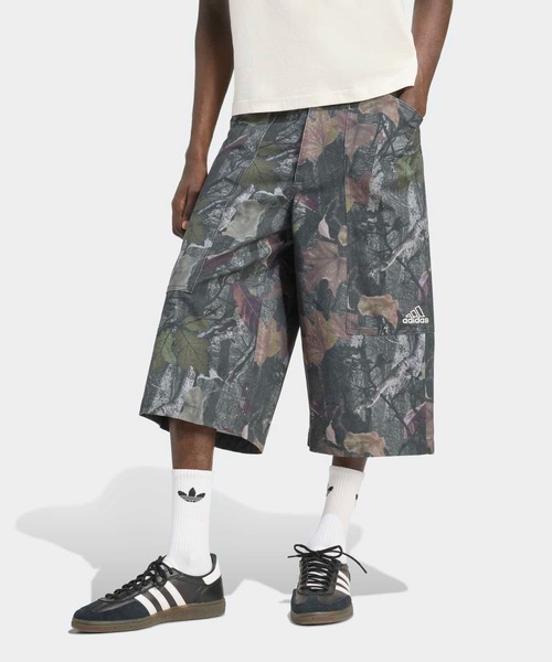 【adidas】アディダス Satin Camo サテンカモ ショーツ 迷彩 adidas パンツ カモ チノ ショーツ / ハーフパンツ アディダス