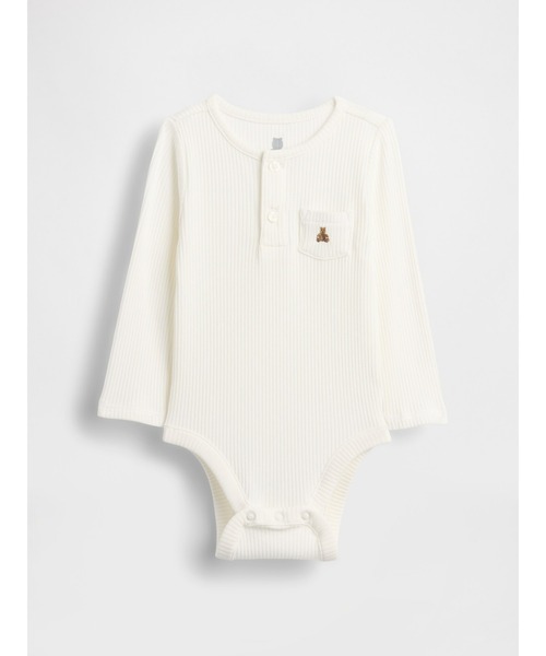 GAP（ギャップ） ベビー服 ロンパース はじめてのお気に入り 細リブ