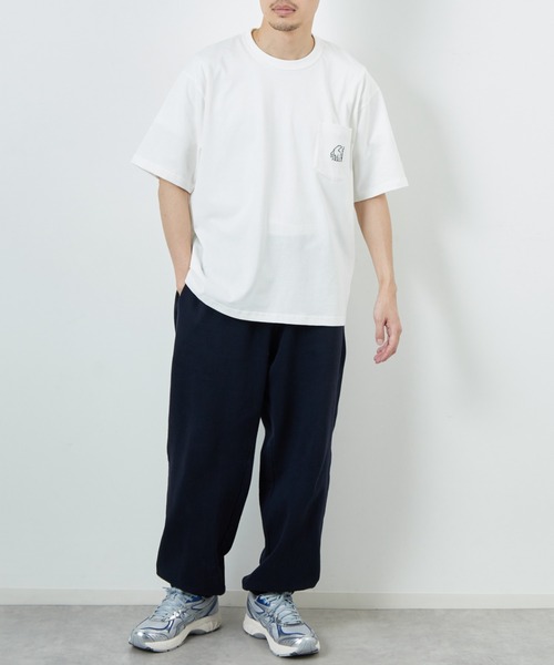 tシャツ 「NORDISK/ノルディスク」 別注 ワンポイント刺繍 ポケットTシャツ レディース メンズ NORDISK tシャツ 「NORDISK/ノルディスク」 別注 ワンポイント