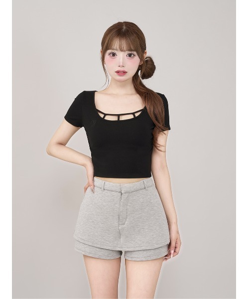 tシャツ バインダーコンパクトTシャツ レディース