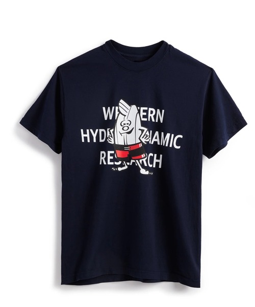 ウエスタンハイドロダイナミックリサーチ 長袖Tシャツ 黒 ウエスタンハイドロダイナミックリサーチ 長袖Tシャツ 黒