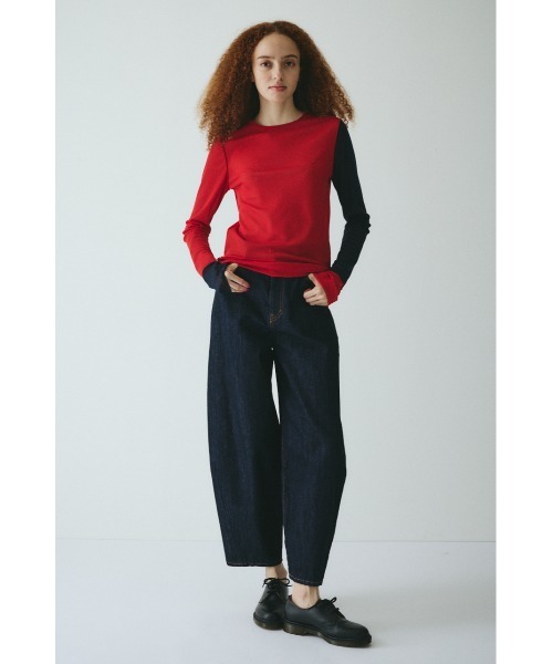 tシャツ Crew neck mesh inner tops　　クルーネックメッシュインナートップス レディース HeRIN.CYE tシャツ Crew neck mesh inner tops クルーネック