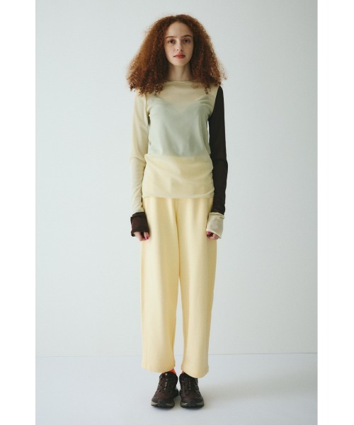 tシャツ Crew neck mesh inner tops　　クルーネックメッシュインナートップス レディース HeRIN.CYE tシャツ Crew neck mesh inner tops クルーネック