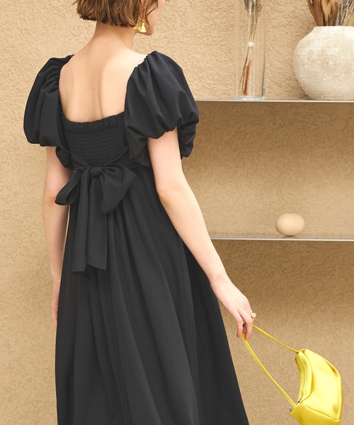 新品　RUIRUE BOUTIQUE 半袖　ワンピース ドレス M RUIRUE BOUTIQUE 「RUIRUE BOUTIQUE」 半袖ワンピース M ピンク