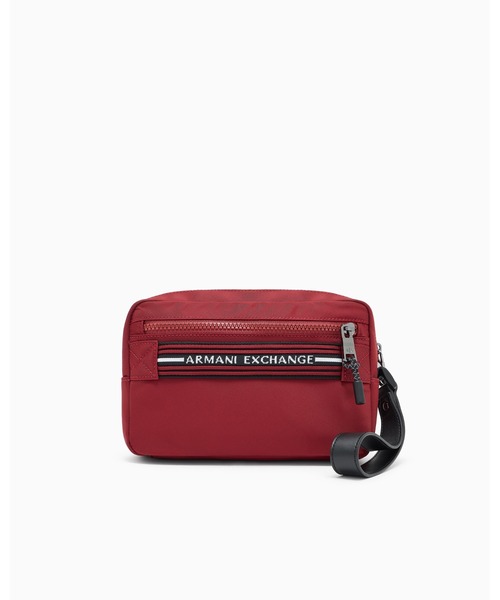 アルマーニ　ポーチ ARMANI EXCHANGE ポーチ 「A|X アルマーニ エクスチェンジ」ロゴ