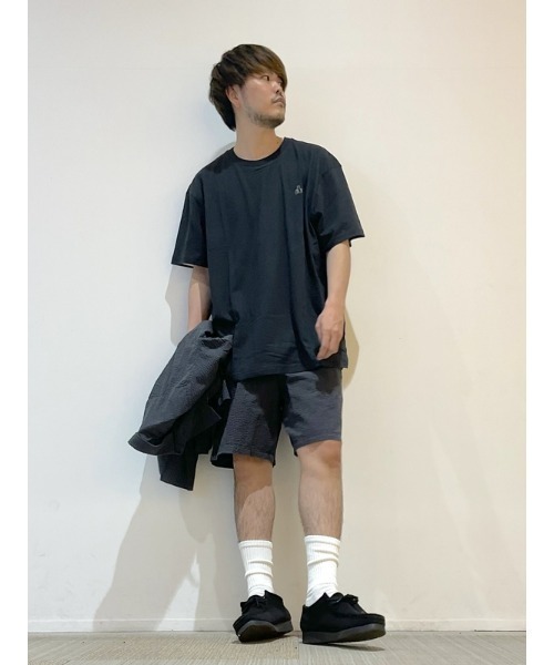 「GAP」 半袖Tシャツ S ブラウン メンズ