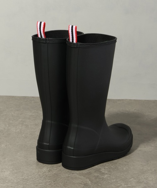 新品未使用　ハンター長靴　ロングレインブーツ　BITTER CHOCOLATE HUNTER ハンター 長靴 CHOCOLATE ロングレインブーツ UK4 - メルカリ