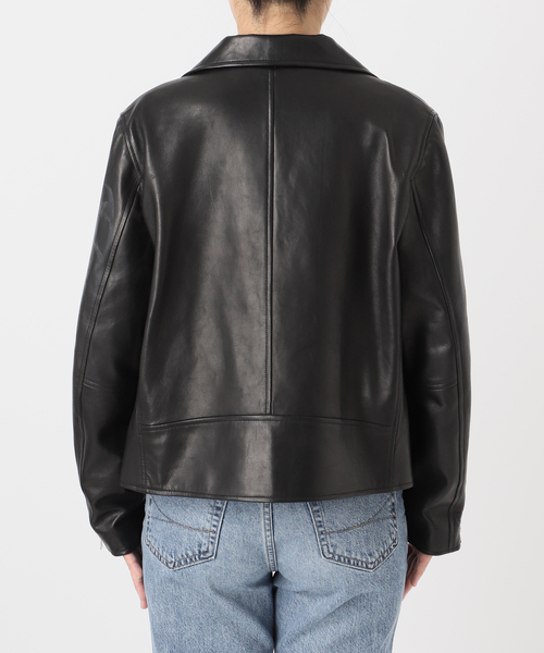Spick&Span ライダースジャケット Spick＆Span レザージャケット ライダース TICCA / ティッカ