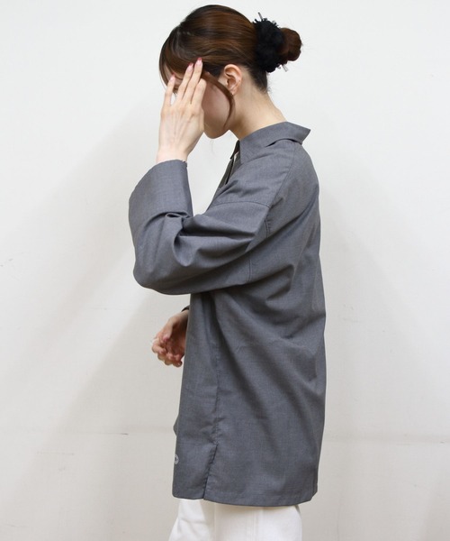 ORCIVAL（オーシバル） ブラウス シャツ ロングシャツ LONG SHIRT OR