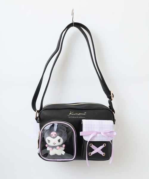 sanrio（サンリオ） ショルダー ショルダーバッグ チェック クリア